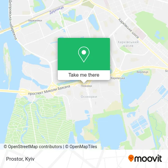 Prostor map