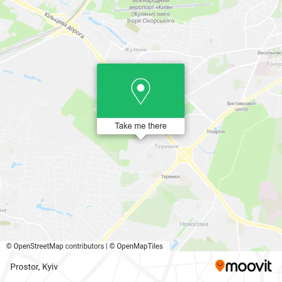 Prostor map