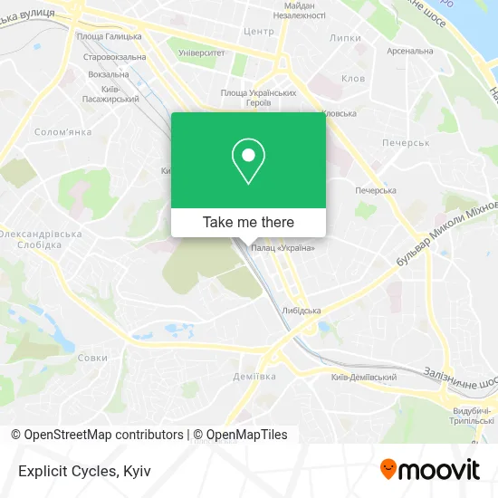 Explicit Cycles map