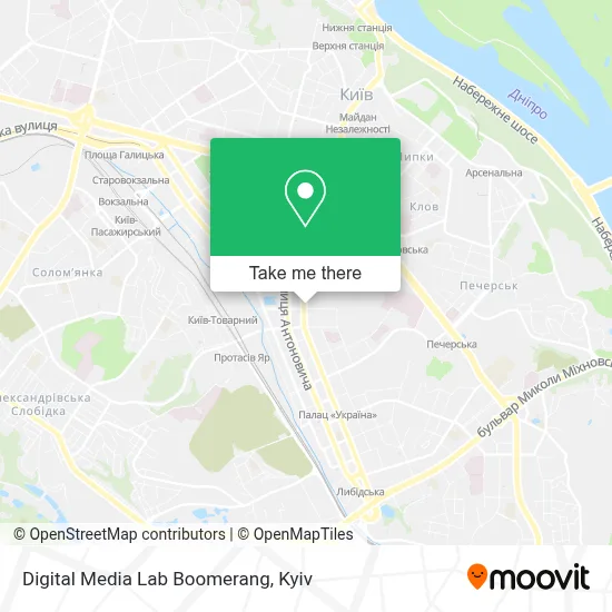 Digital Media Lab Boomerang map