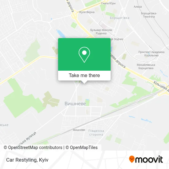 Car Restyling map