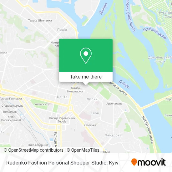 Rudenko Fashion Personal Shopper Studio map