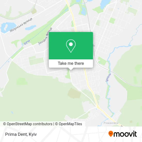 Prima Dent map