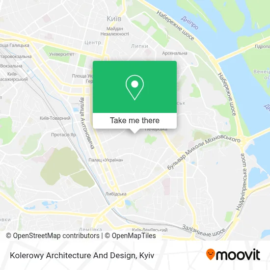 Kolerowy Architecture And Design map