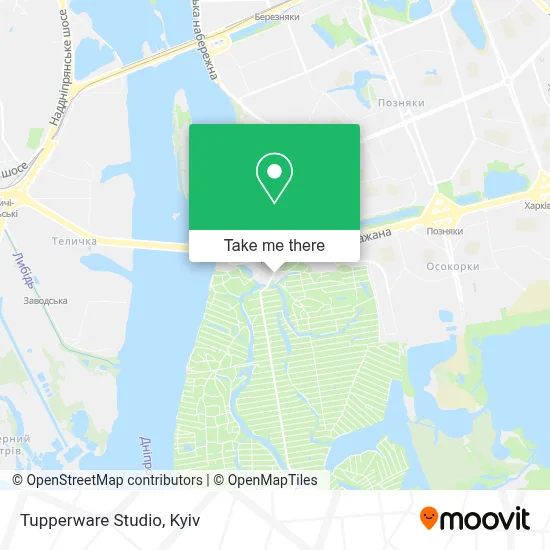 Tupperware Studio map