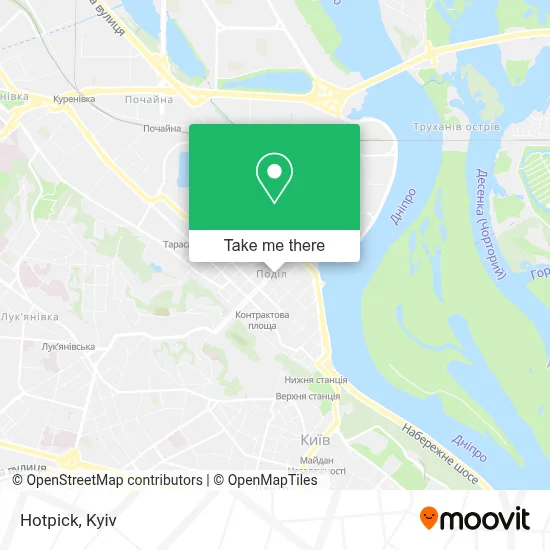 Hotpick map