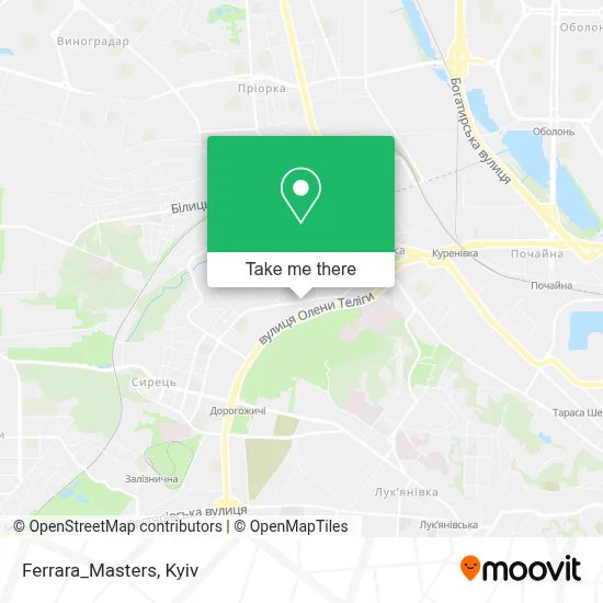 Ferrara_Masters map