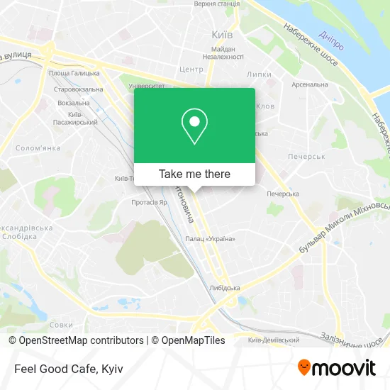 Feel Good Cafe map