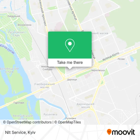 Nlt Service map