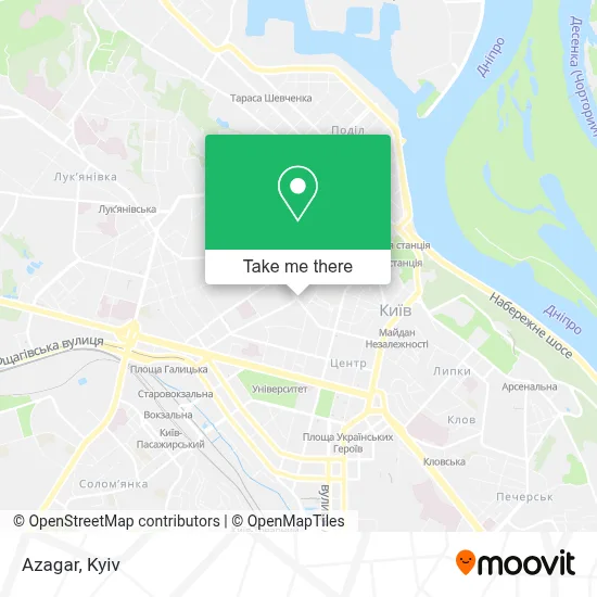 Azagar map