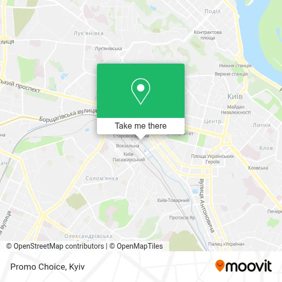Promo Choice map