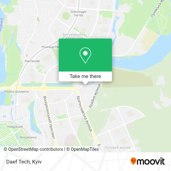 Daef Tech map