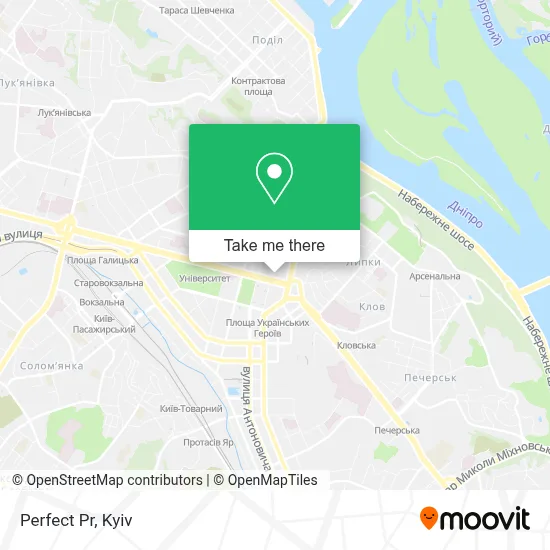 Perfect Pr map