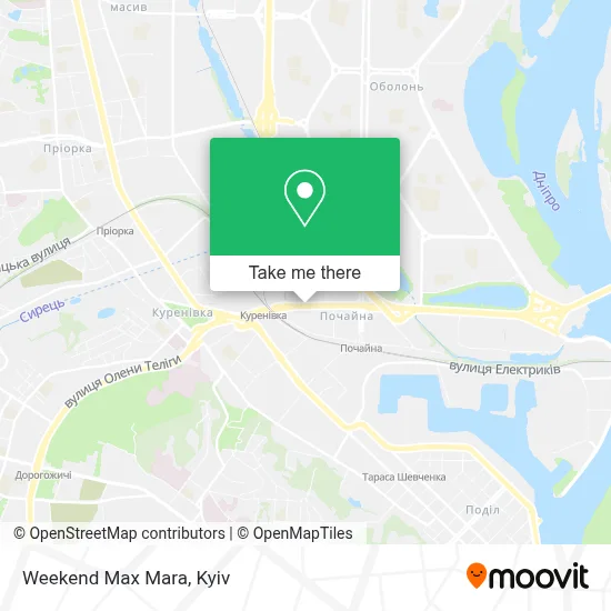 Weekend Max Mara map