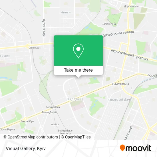 Visual Gallery map