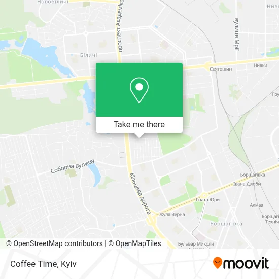 Coffee Time map