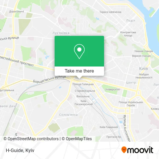 H-Guide map