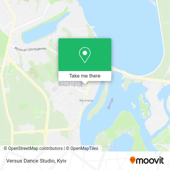 Versus Dance Studio map