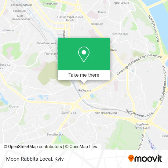 Moon Rabbits Local map