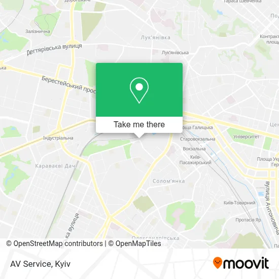AV Service map