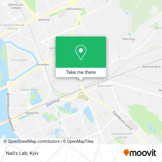 Nail's Lab map