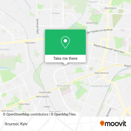 Itcursor map