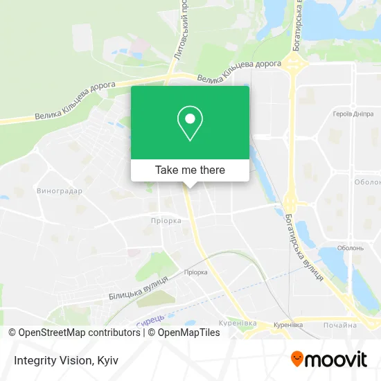 Integrity Vision map
