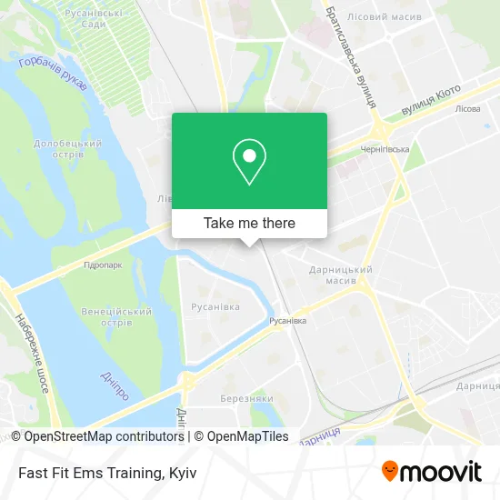 Fast Fit Ems Training map