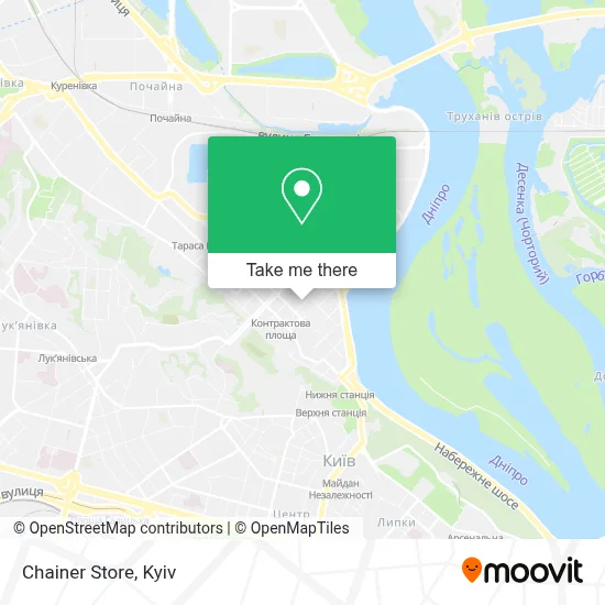 Chainer Store map