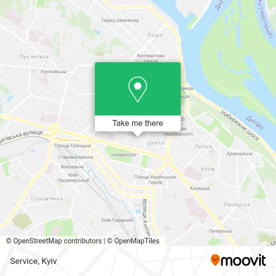 Service map
