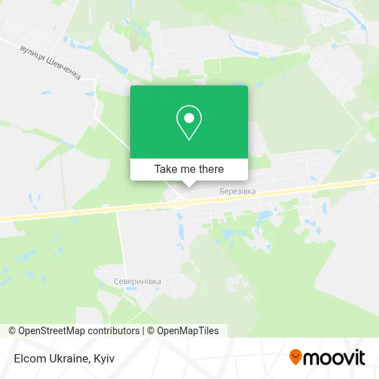 Elcom Ukraine map