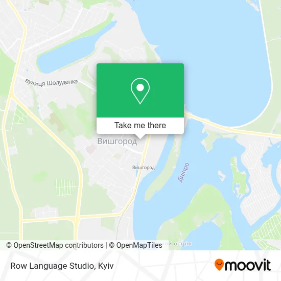 Row Language Studio map