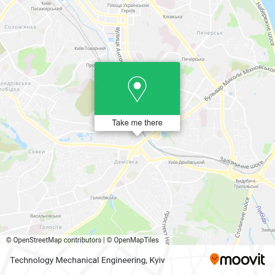 Technology Mechanical Engineering map