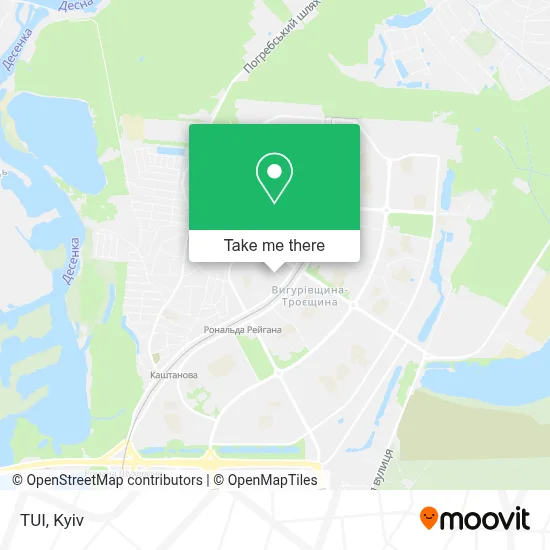 TUI map