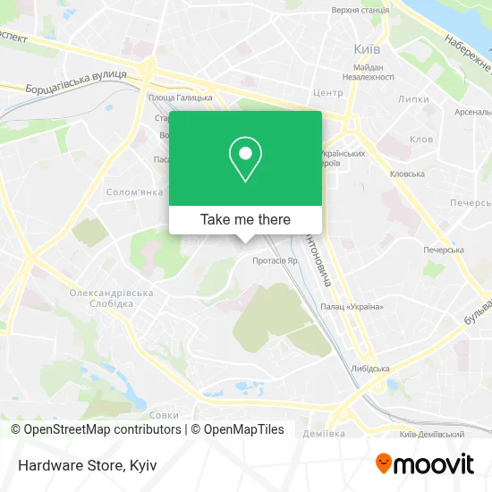 Hardware Store map