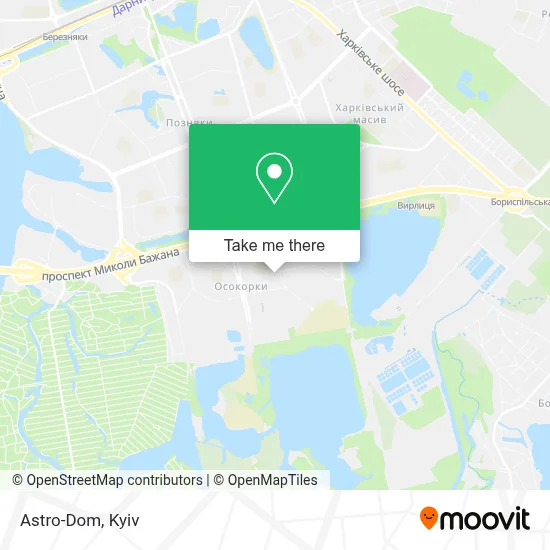 Astro-Dom map