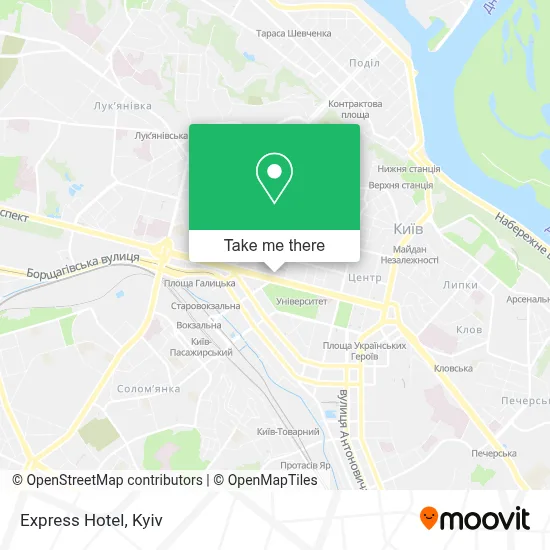 Express Hotel map