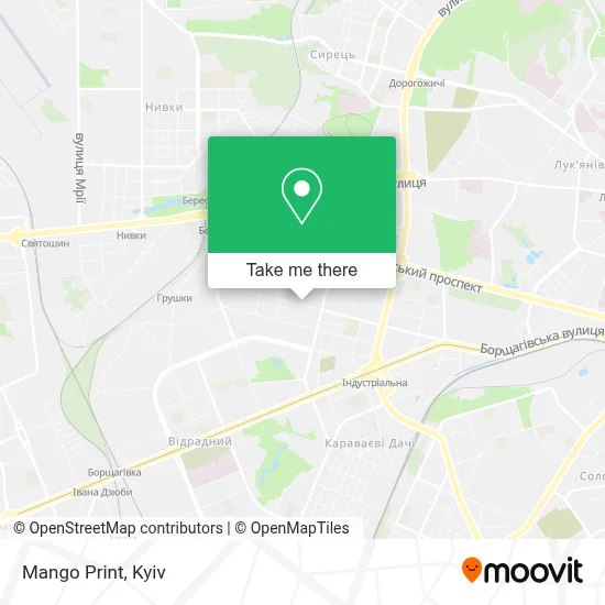 Mango Print map