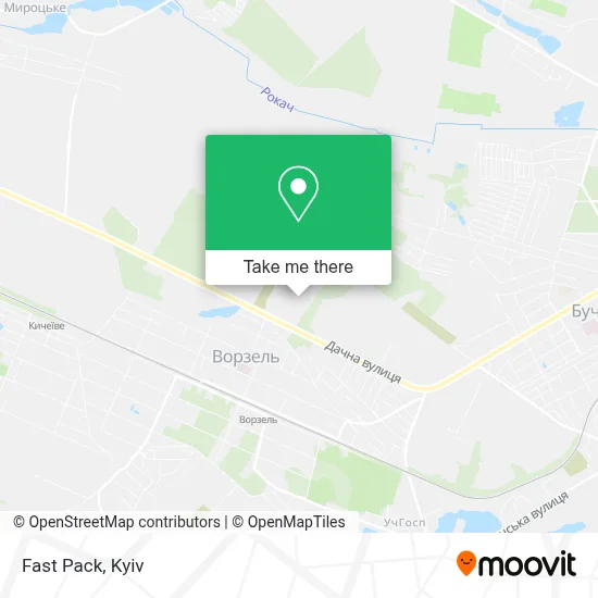 Fast Pack map
