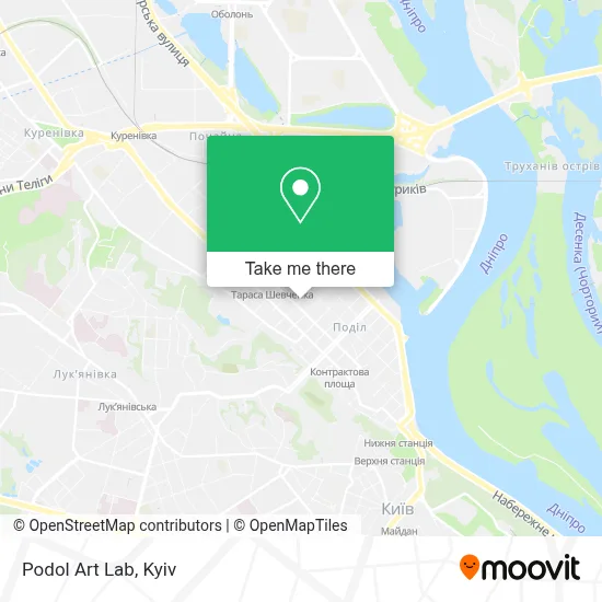 Podol Art Lab map