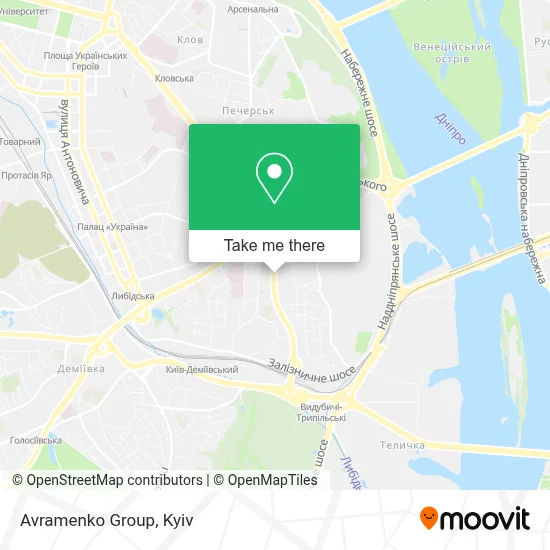 Avramenko Group map