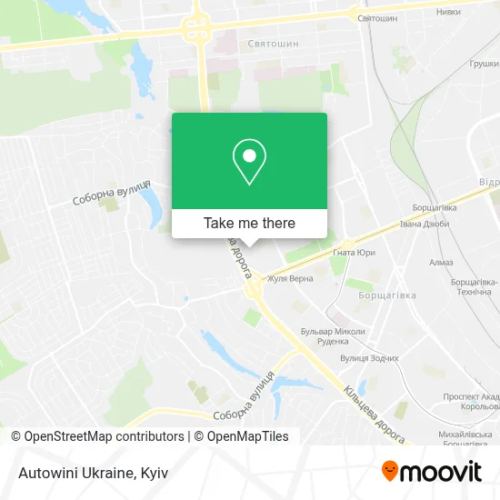 Autowini Ukraine map