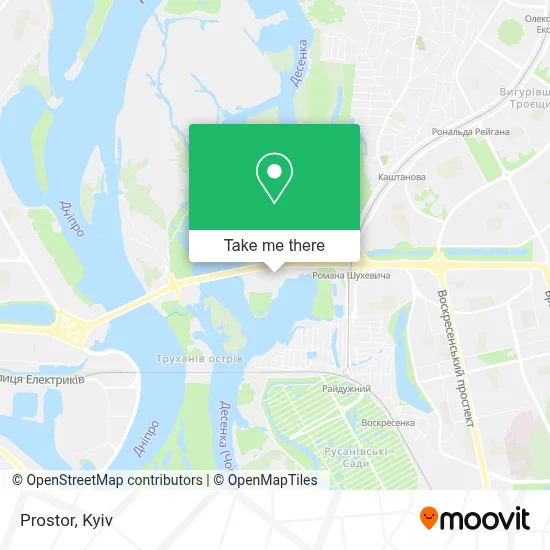 Prostor map