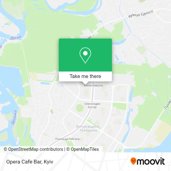 Opera Cafe Bar map