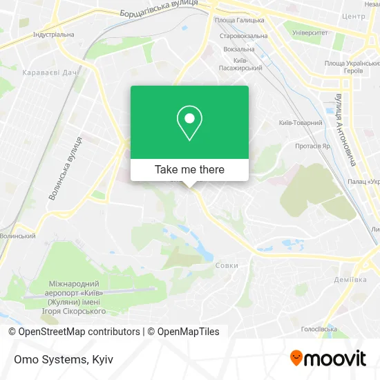 Omo Systems map
