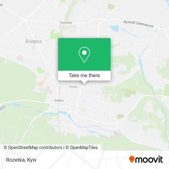 Rozetka map