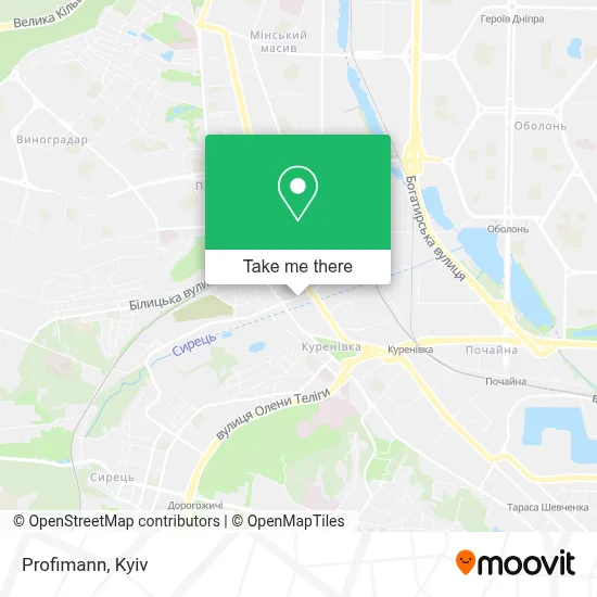 Profimann map