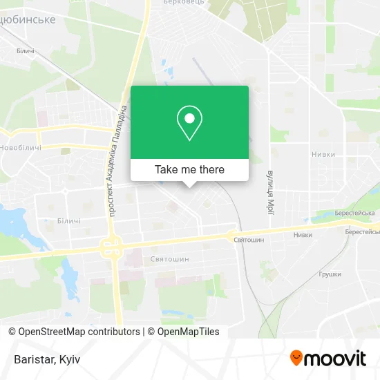 Baristar map