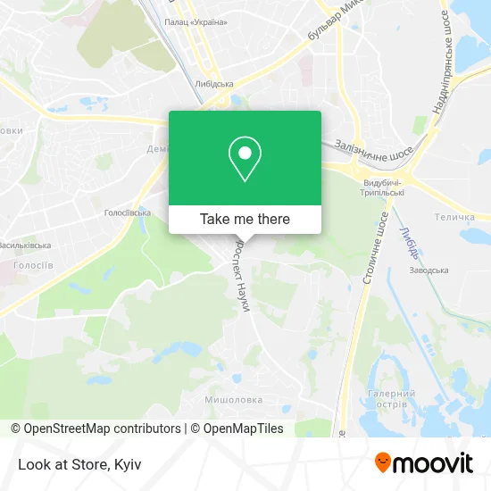 Look at Store map
