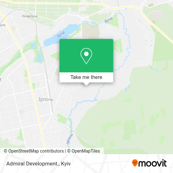 Admiral Development. map